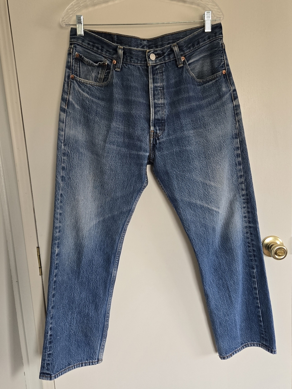 Levi's Blue 501 Jeans 35